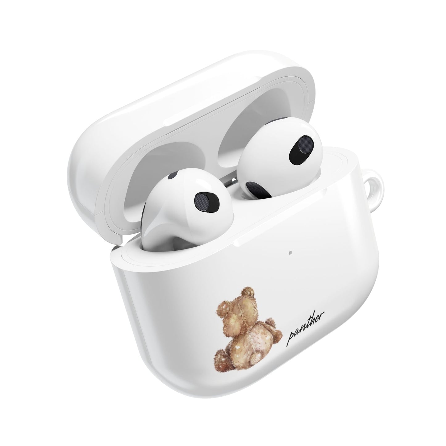 Cuddly Bear (White) AirPods/ Pro Cases.