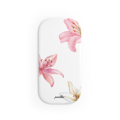 Blossom Grace (White) Phone Click-On Grip.