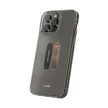 Panther Skateboard Clear Case