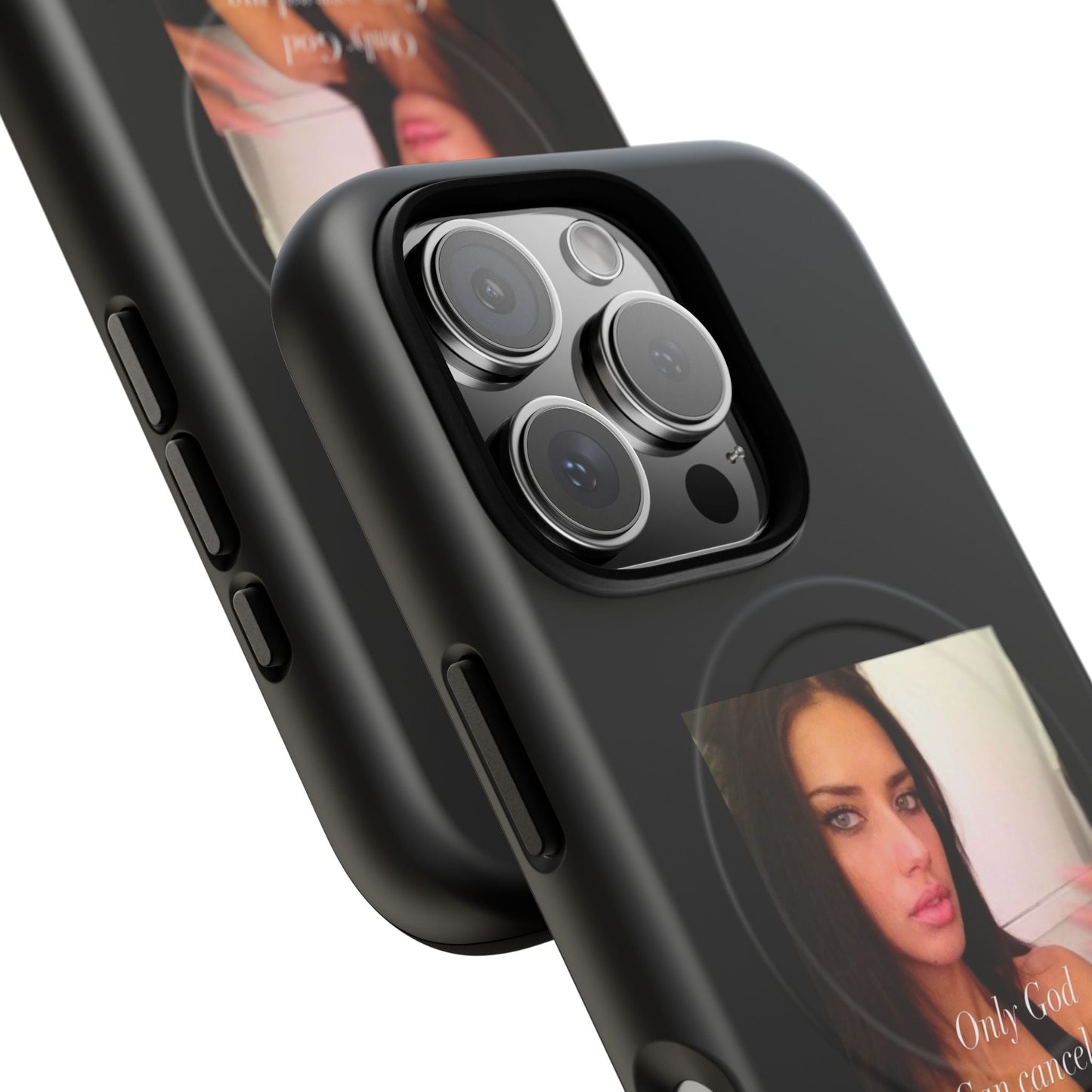 "Only God Can Cancel Me" (Black) (Magsafe)