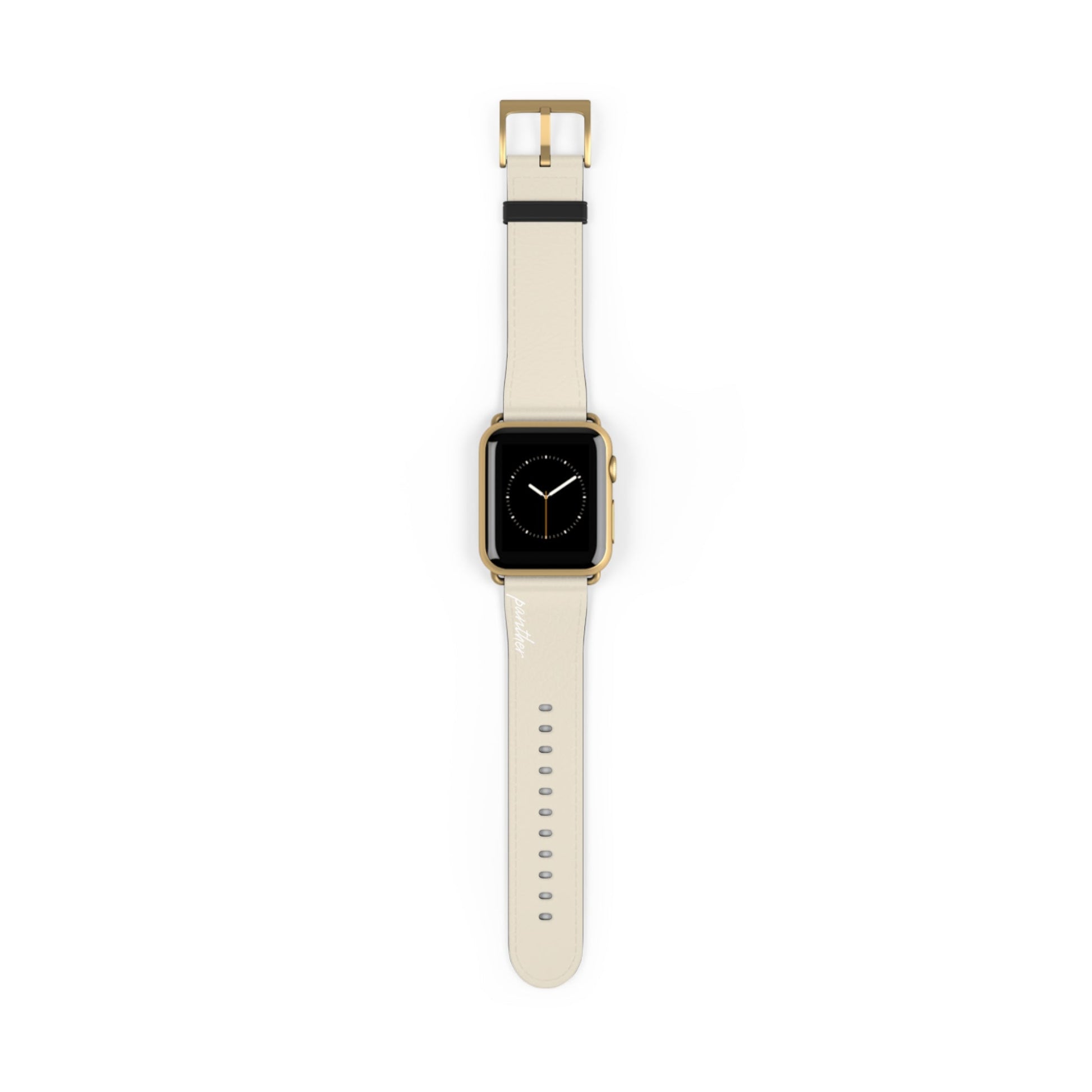 Beige AppleWatch Band.