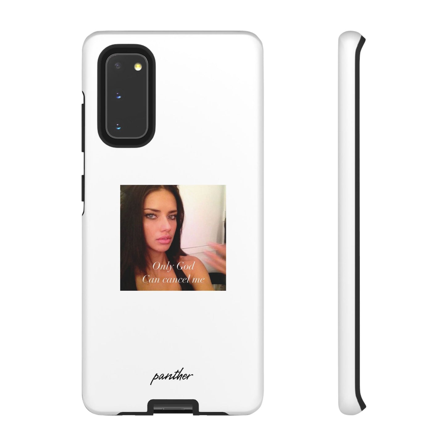 "Only God Can Cancel Me" (White).