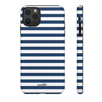 Navy Stripes.