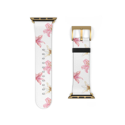 Blossom Grace (White) AppleWatch Band.
