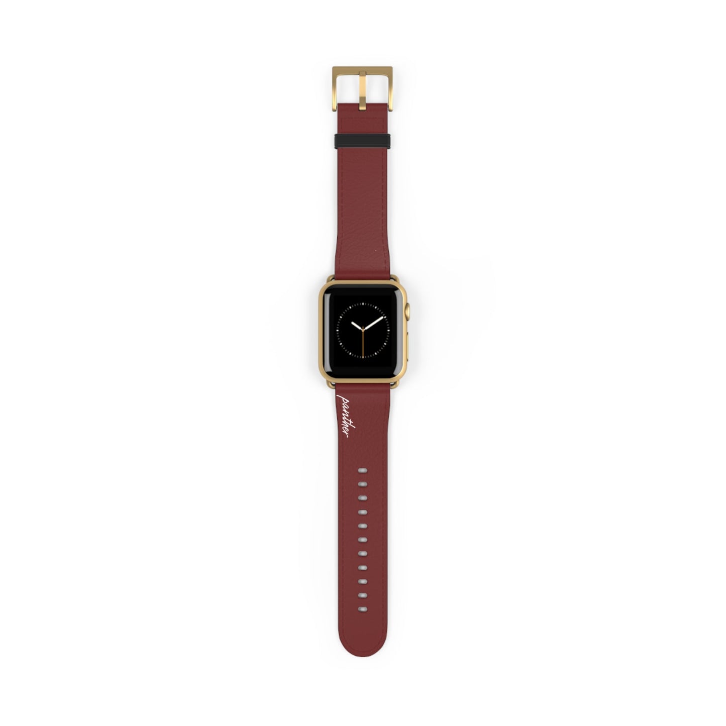 Burgundy AppleWatch Band.