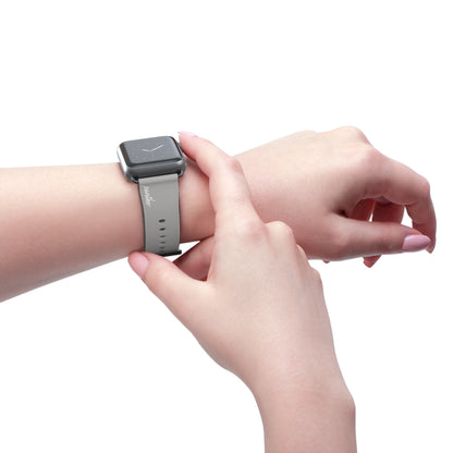 Grey AppleWatch Band.