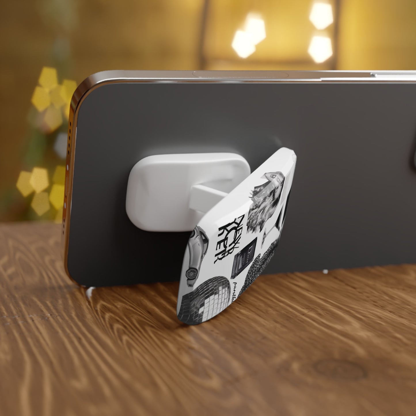 Glamour New York Bling Phone Click-On Grip.