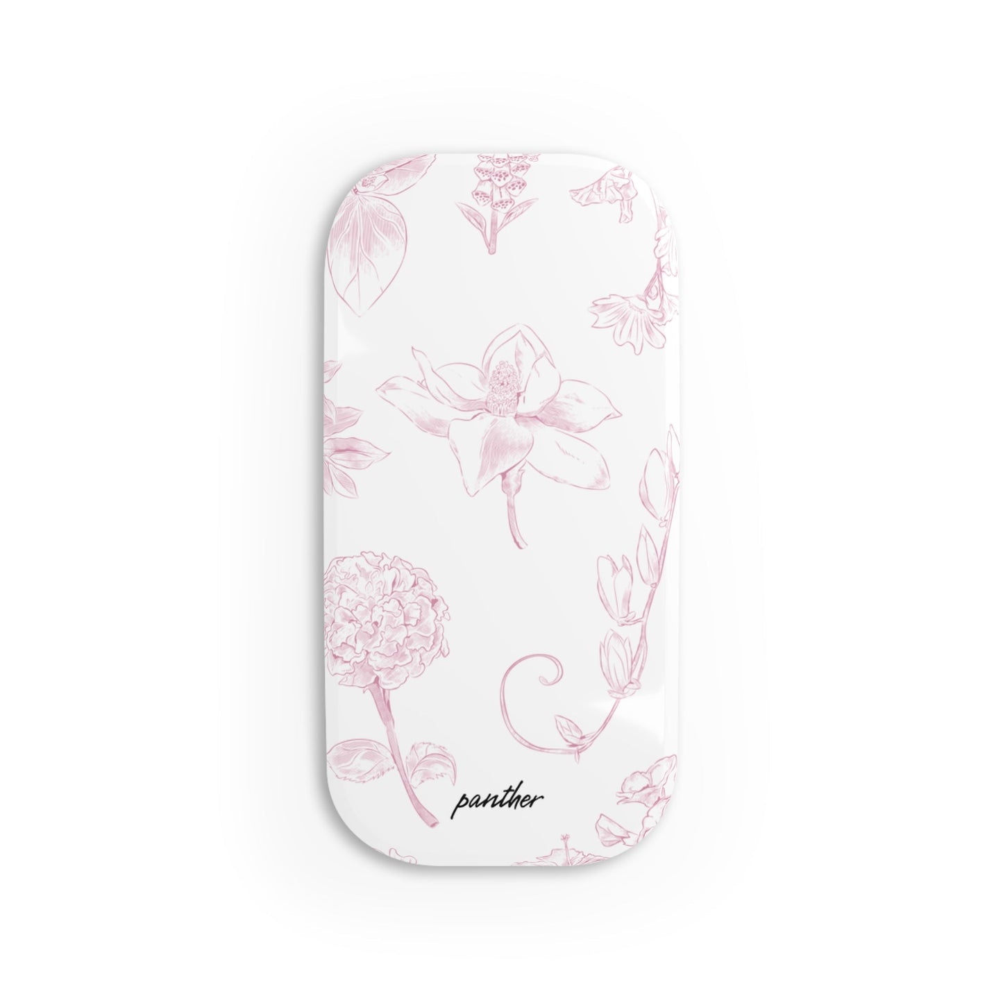 Blush Botanica Phone Click-On Grip.