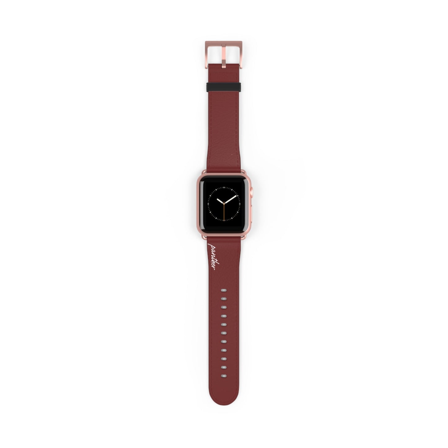 Burgundy AppleWatch Band.