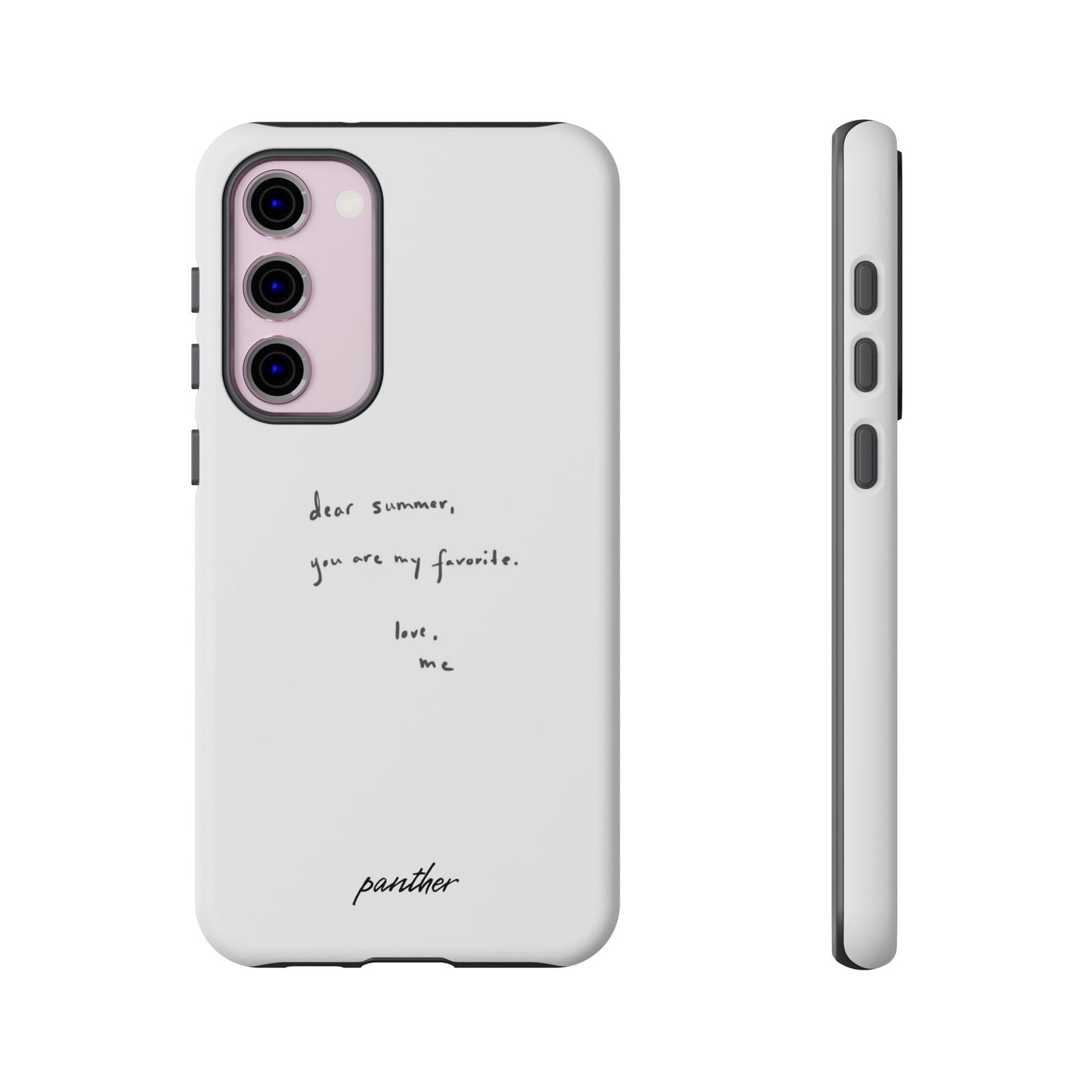 "Dear summer, you are my favorite."