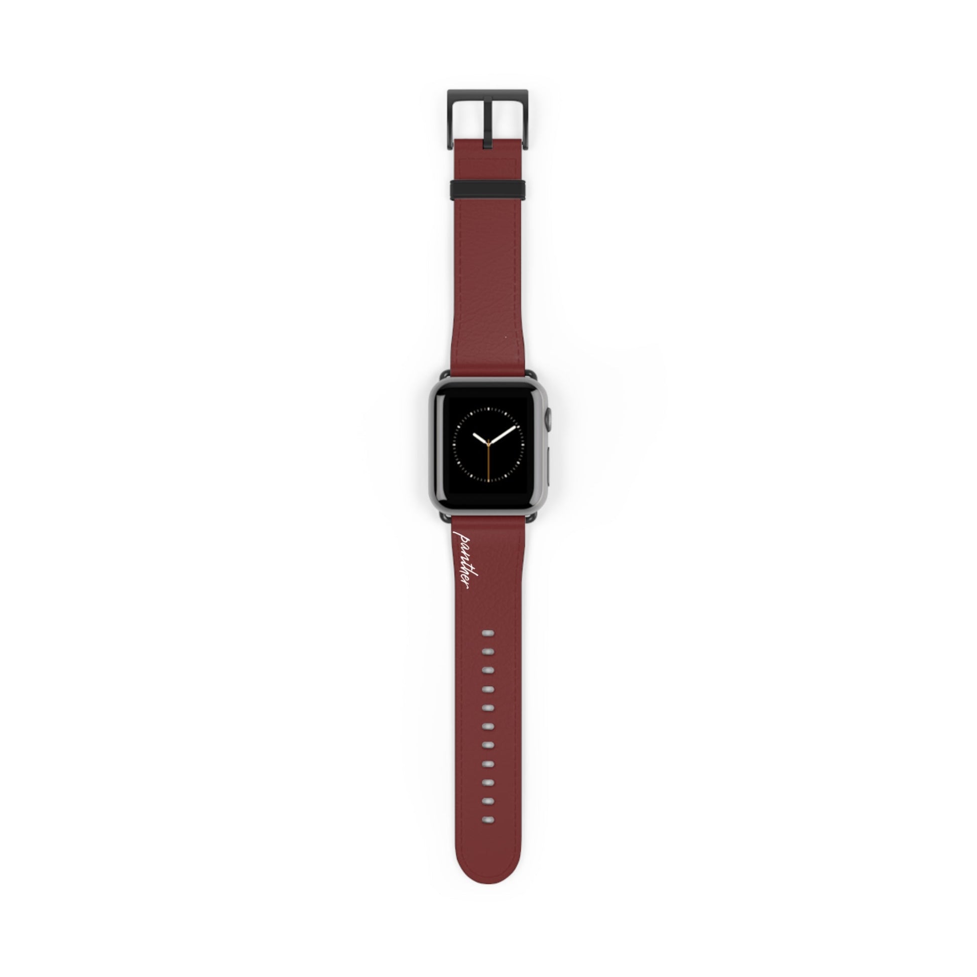 Burgundy AppleWatch Band.