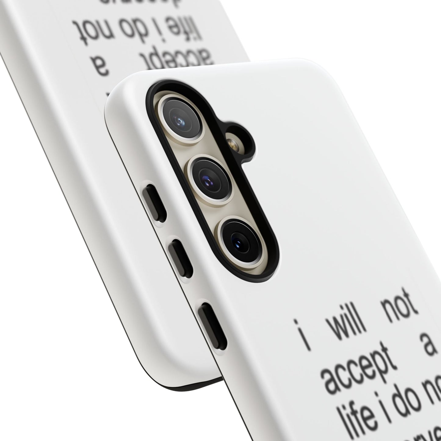 I Will Not Accept A Life I Do Not Deserve