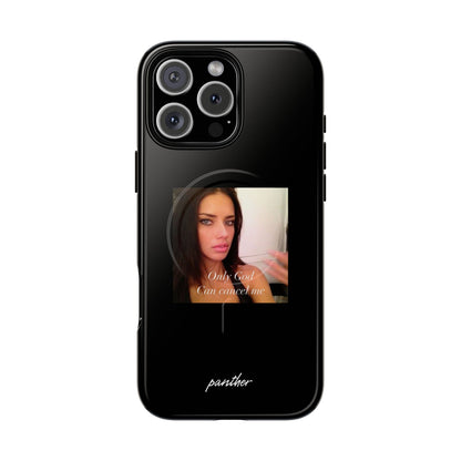 "Only God Can Cancel Me" (Black) (Magsafe).