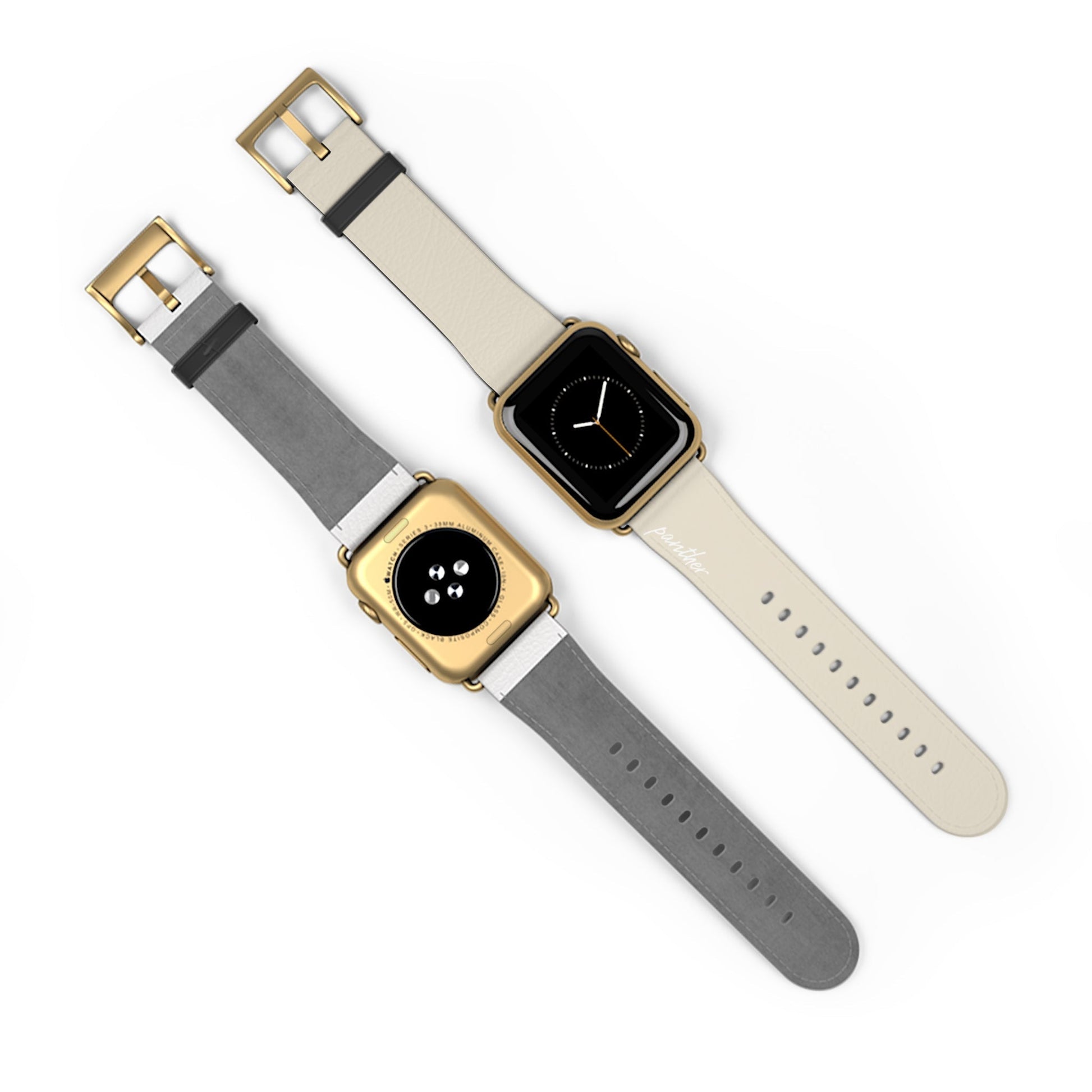 Beige AppleWatch Band.