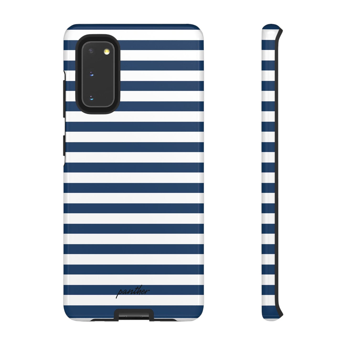 Navy Stripes.