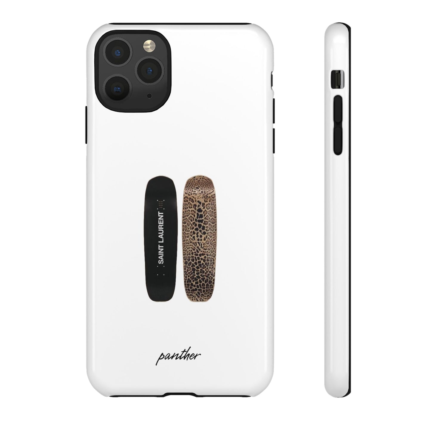 Panther Skateboards (White).