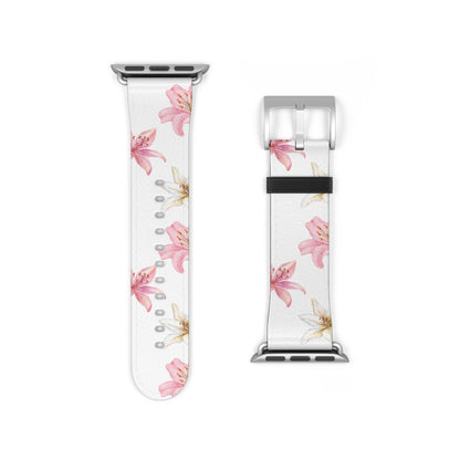 Blossom Grace (White) AppleWatch Band.