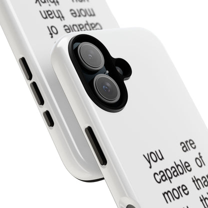 You Are Capable Of More Than You Think