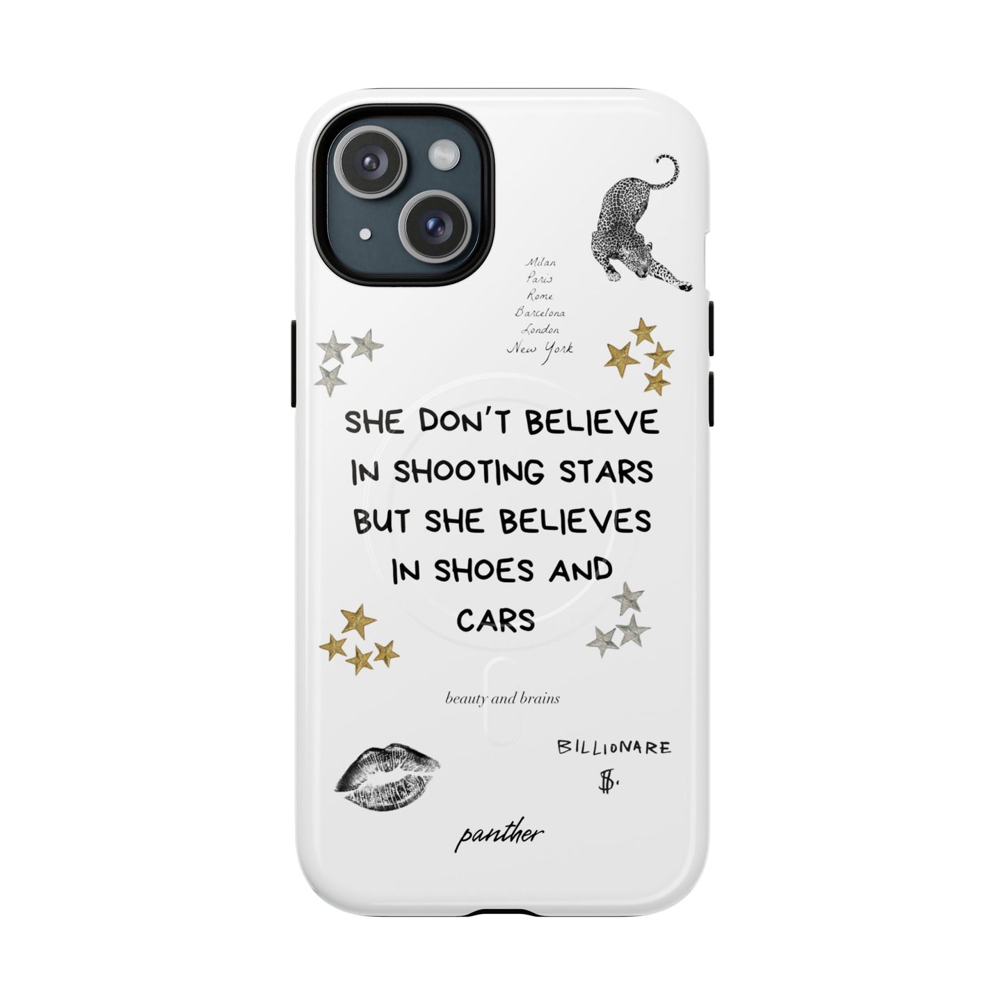 “She don’t believe in shooting stars” (Magsafe).