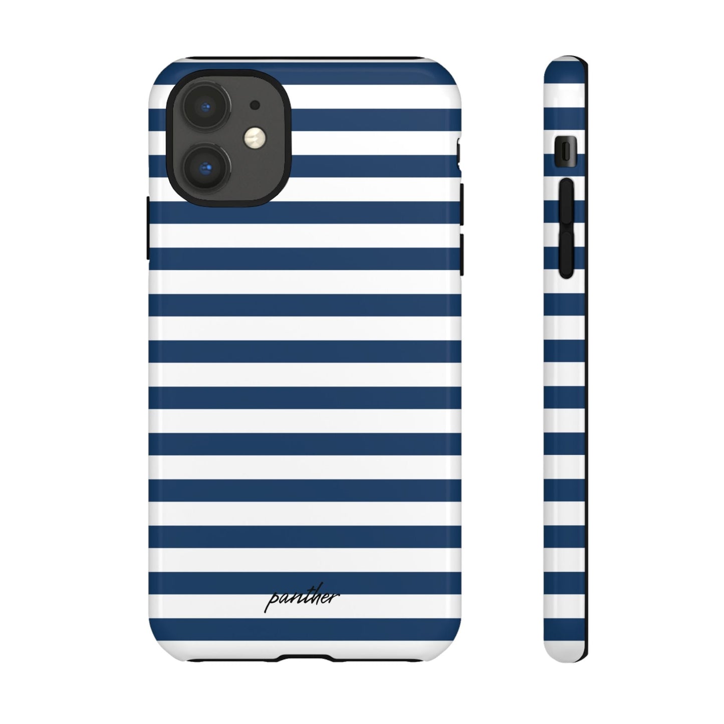 Navy Stripes.