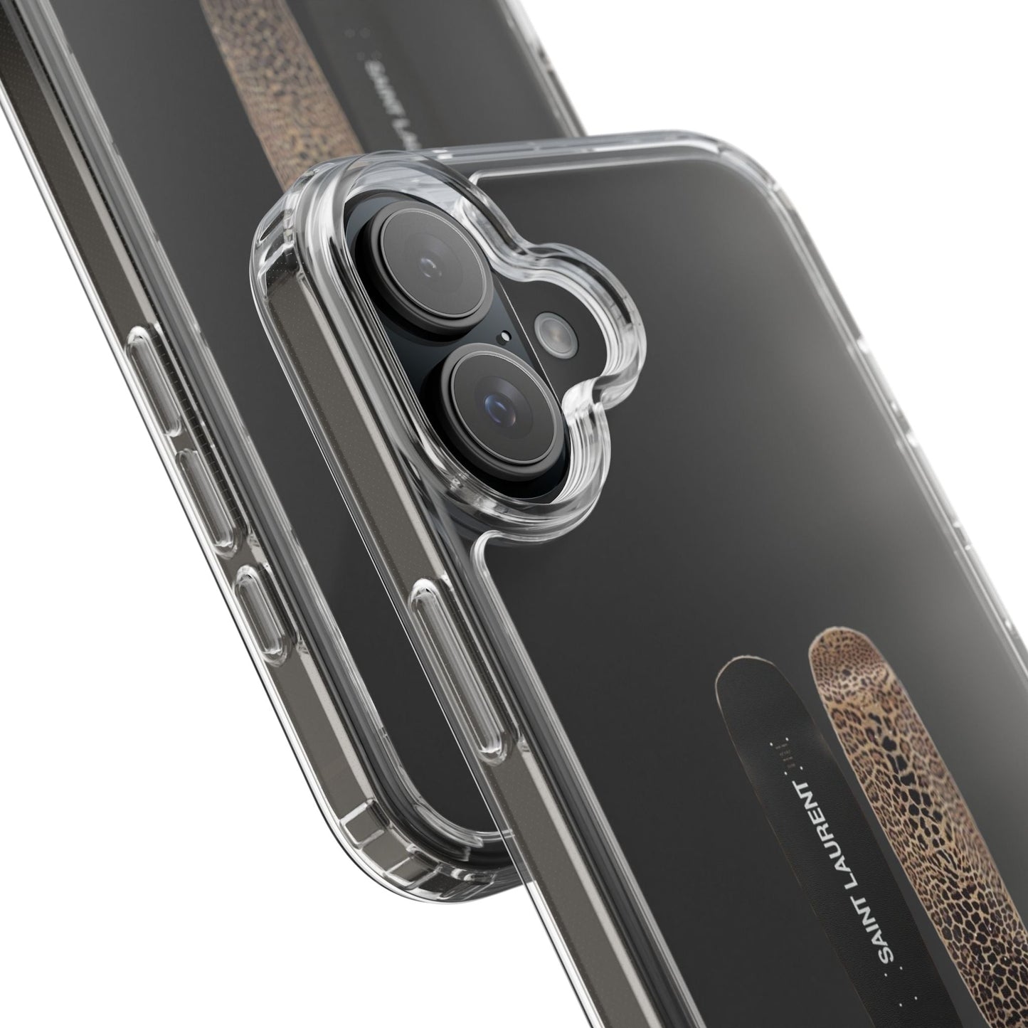 Panther Skateboard Clear Case