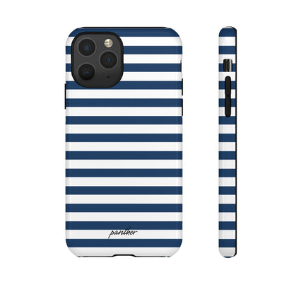 Navy Stripes.