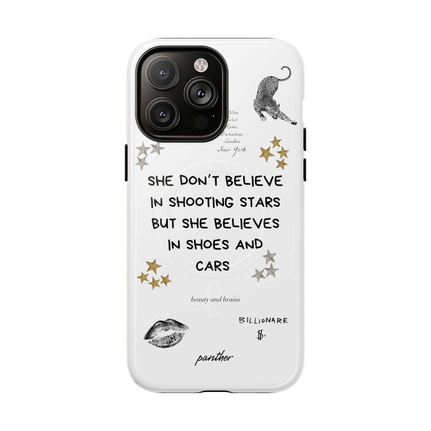 “She don’t believe in shooting stars” (Magsafe).