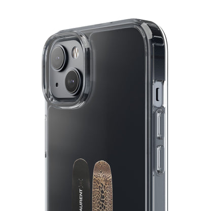 Panther Skateboard Clear Case