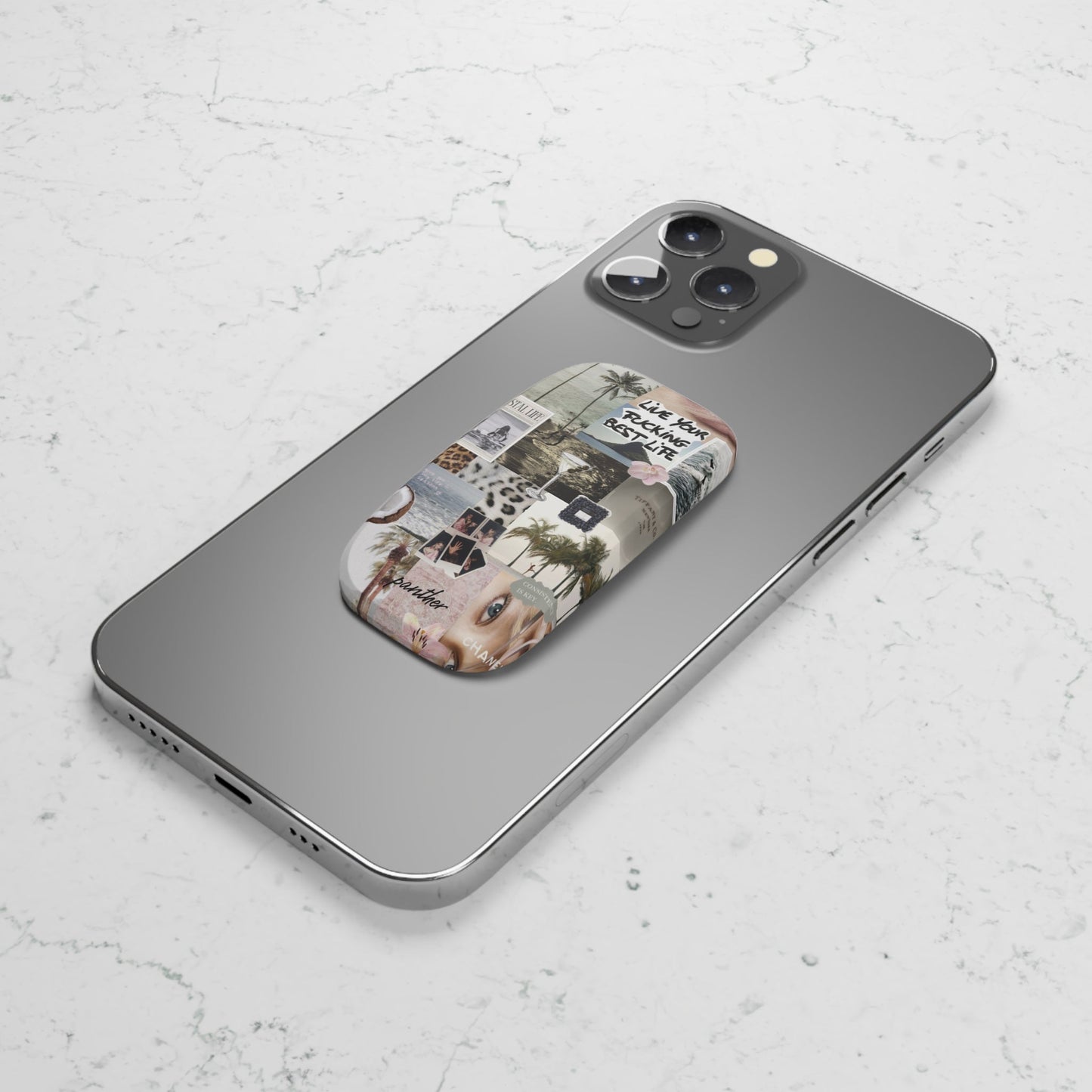 Cali Dreamin’ Phone Click-On Grip.