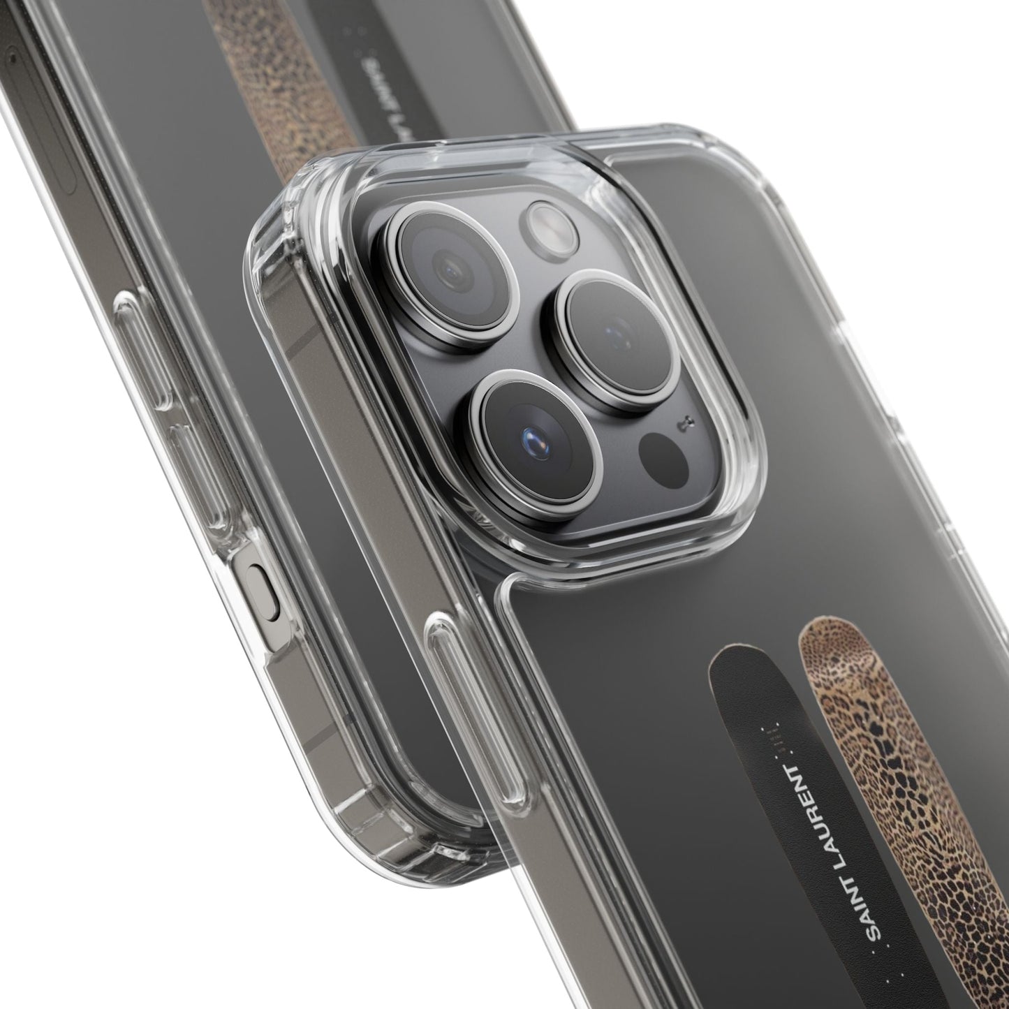 Panther Skateboard Clear Case