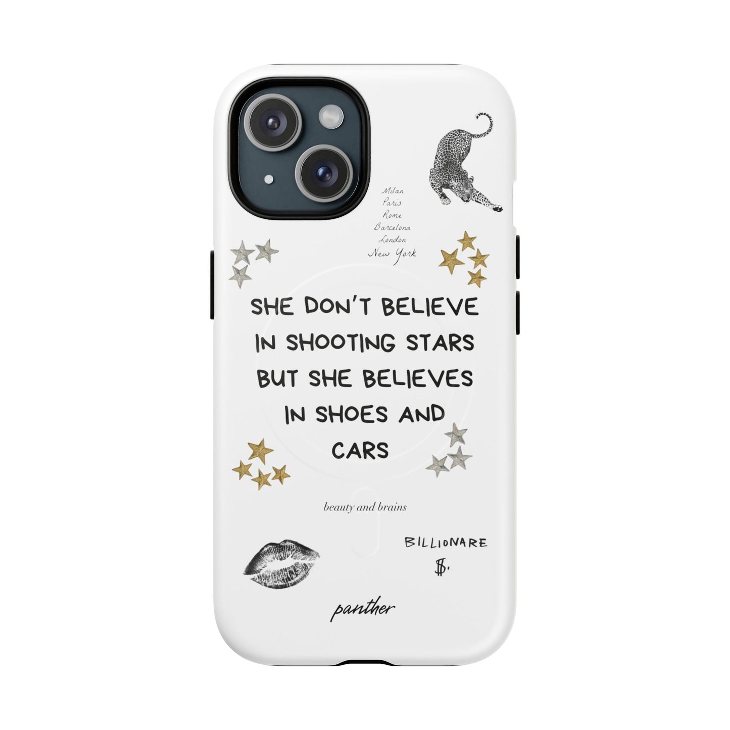 “She don’t believe in shooting stars” (Magsafe).