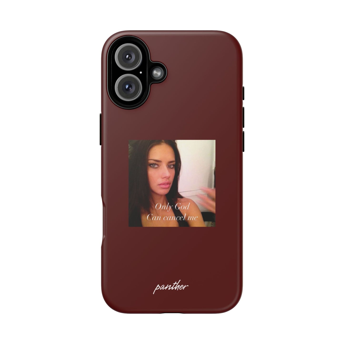 "Only God Can Cancel Me" (Red)