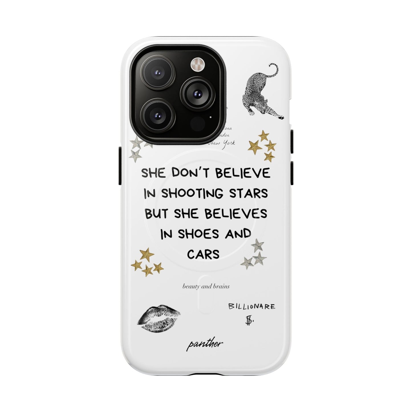“She don’t believe in shooting stars” (Magsafe).