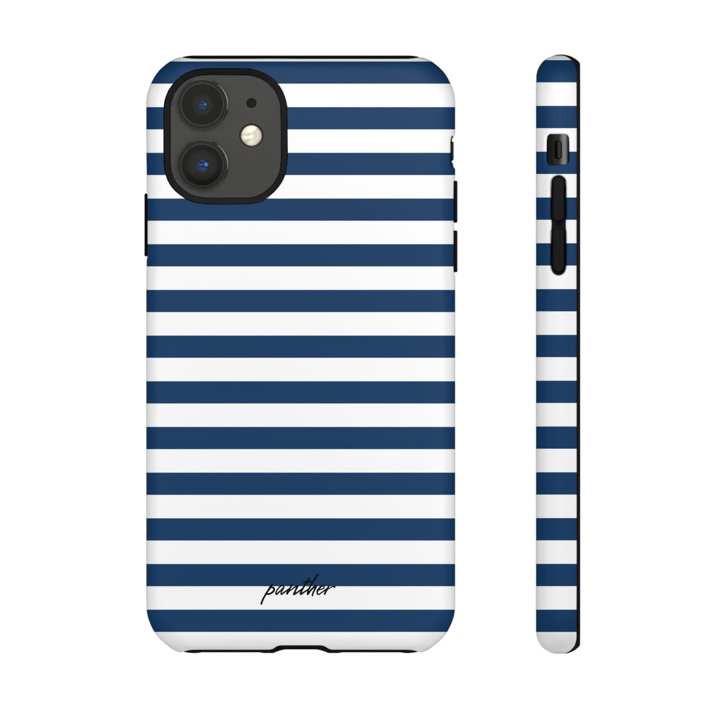 Navy Stripes.