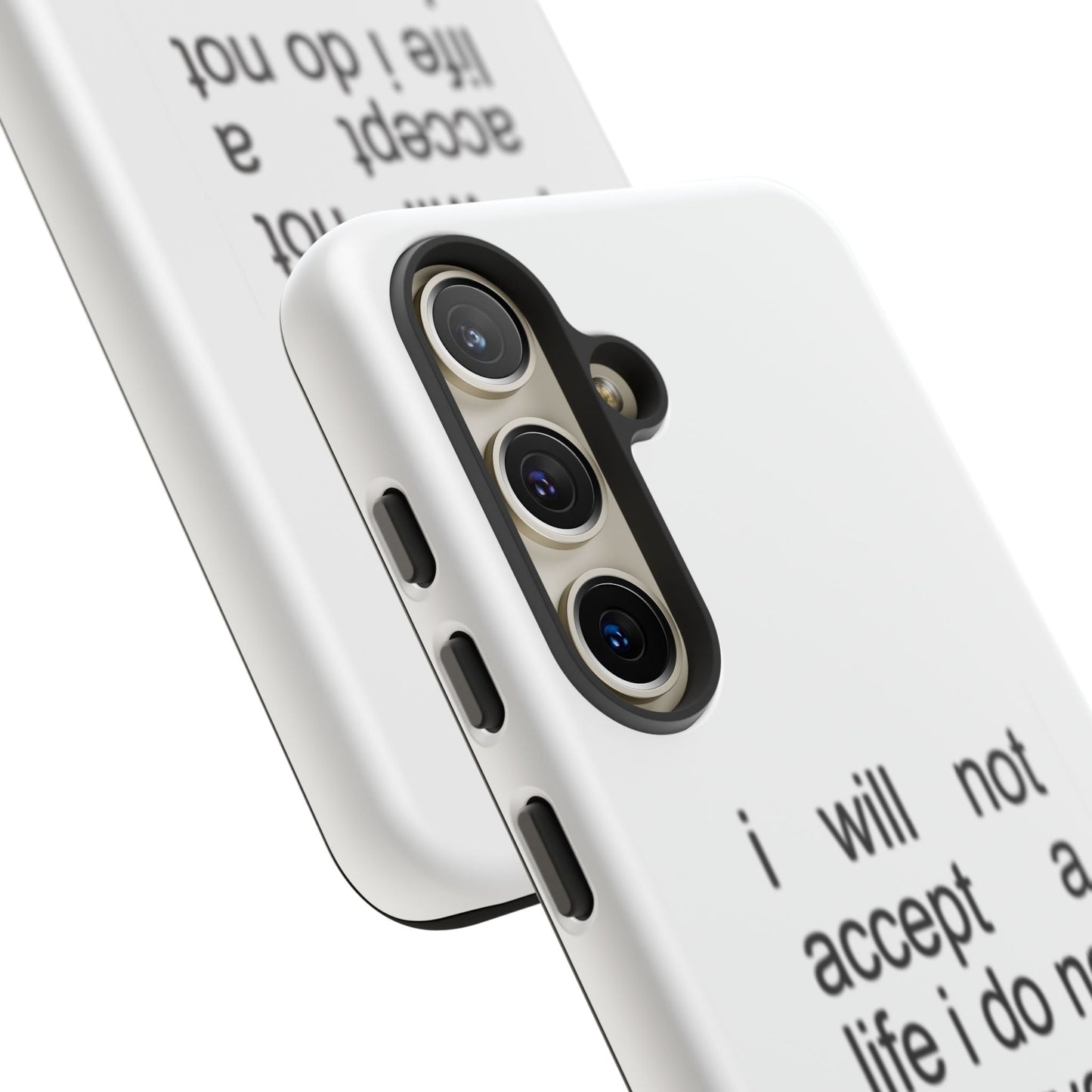 I Will Not Accept A Life I Do Not Deserve