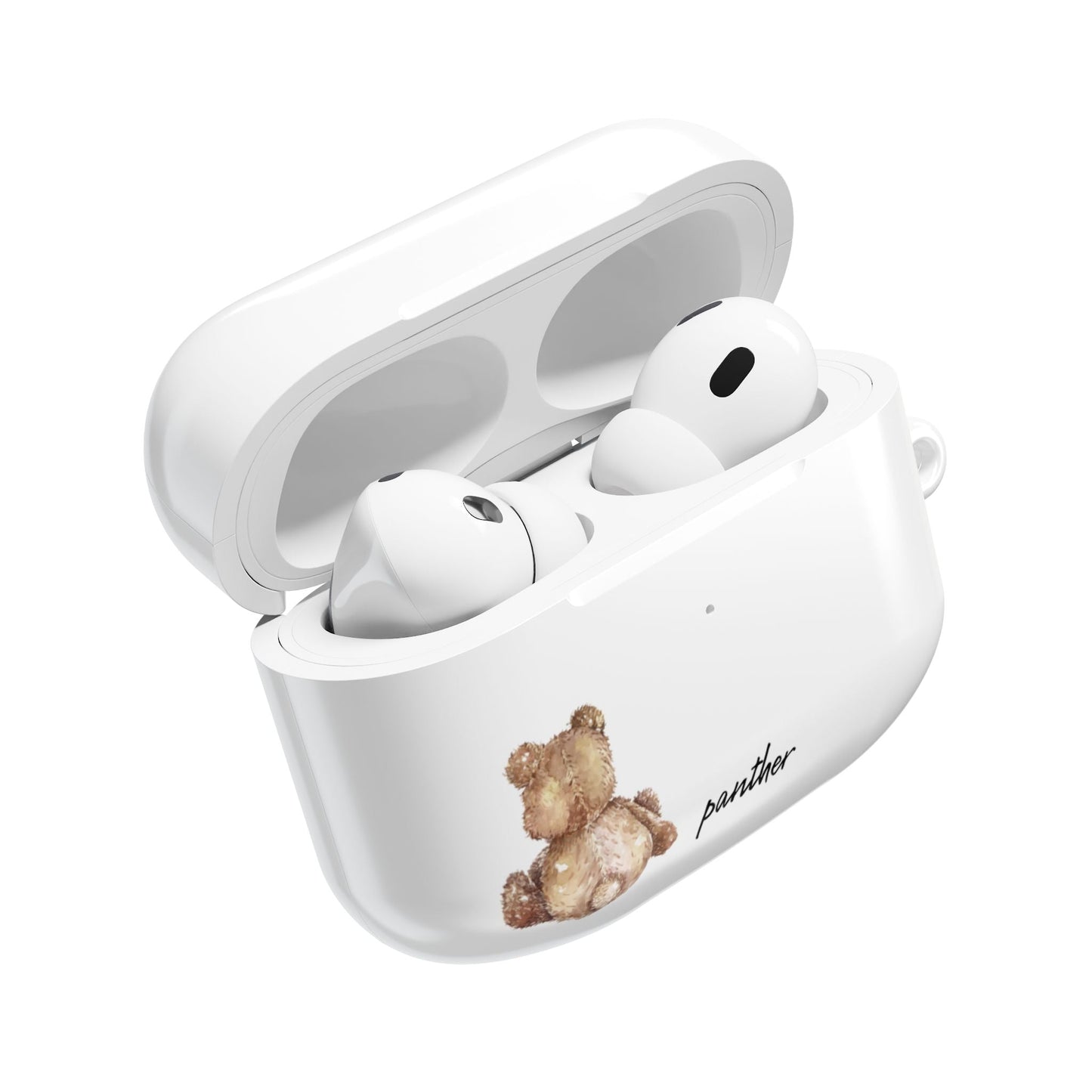 Cuddly Bear (White) AirPods/ Pro Cases.