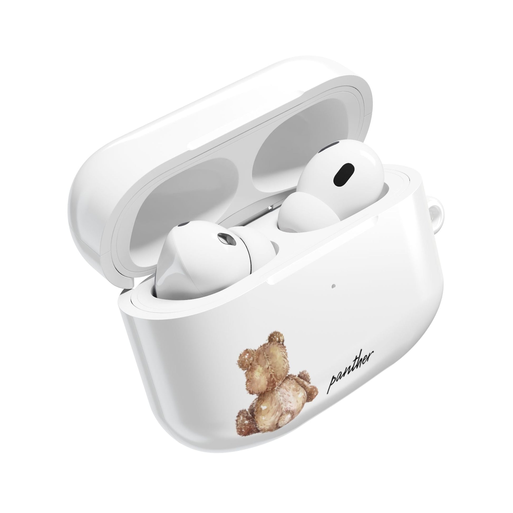 Cuddly Bear (White) AirPods/ Pro Cases.