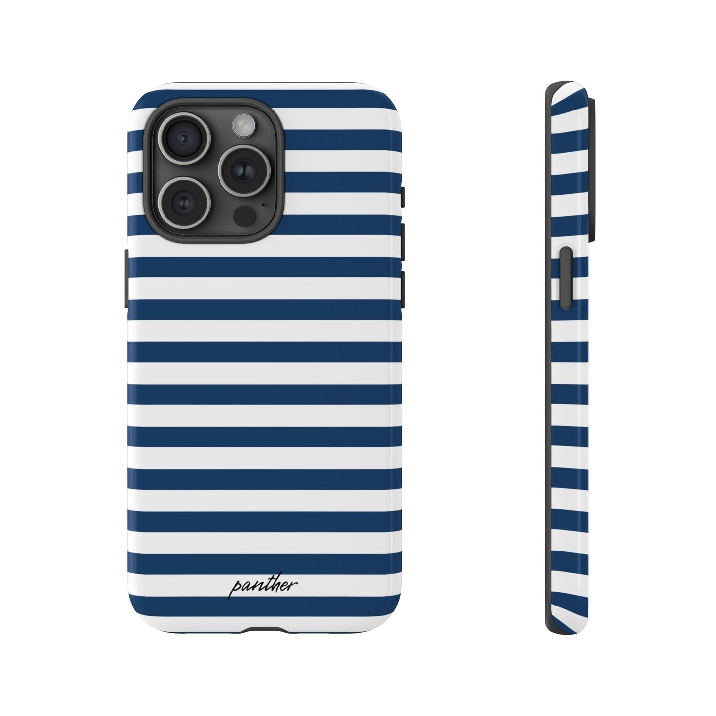 Navy Stripes.