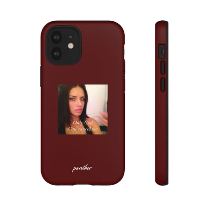 "Only God Can Cancel Me" (Red).