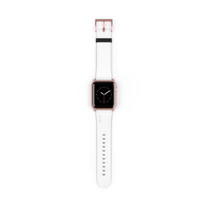 White AppleWatch Band.