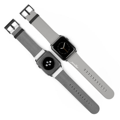 Grey AppleWatch Band.