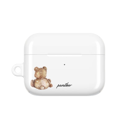 Cuddly Bear (White) AirPods/ Pro Cases.