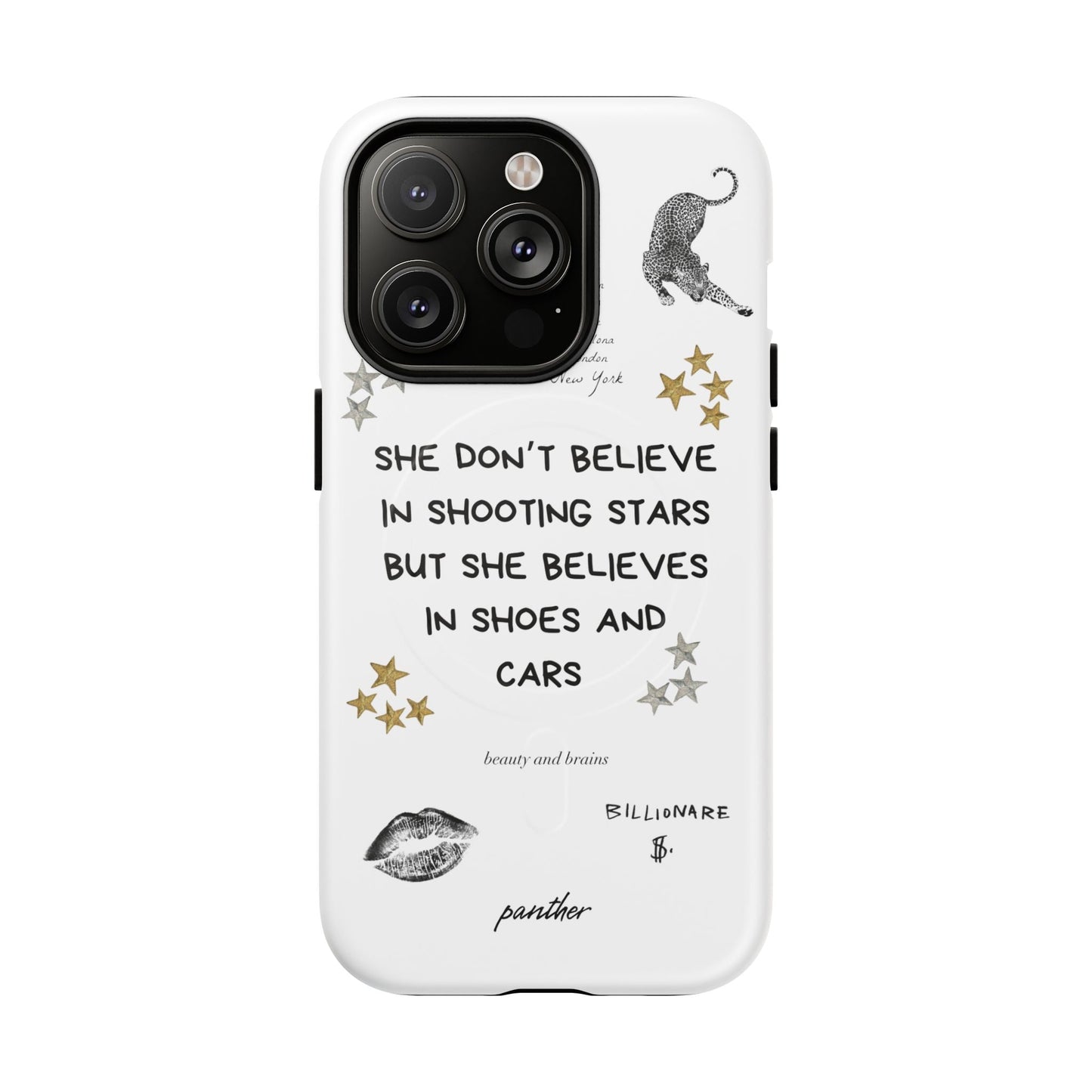 “She don’t believe in shooting stars” (Magsafe).