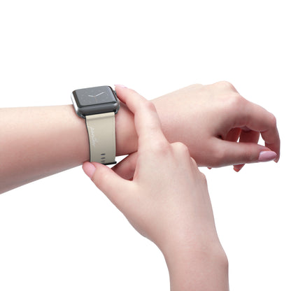 Beige AppleWatch Band.