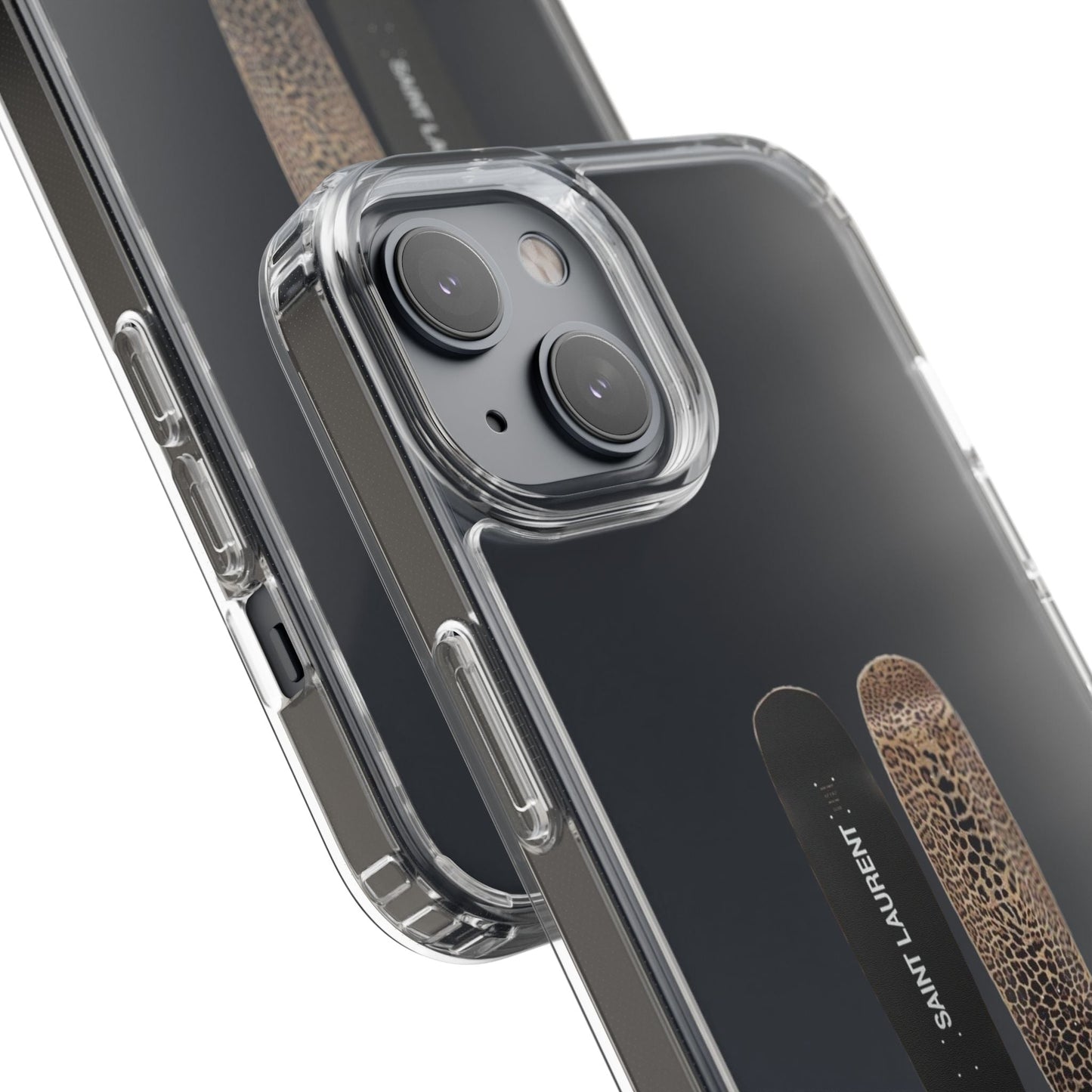 Panther Skateboard Clear Case