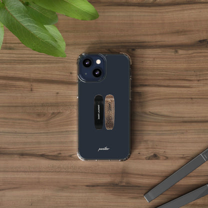 Panther Skateboard Clear Case