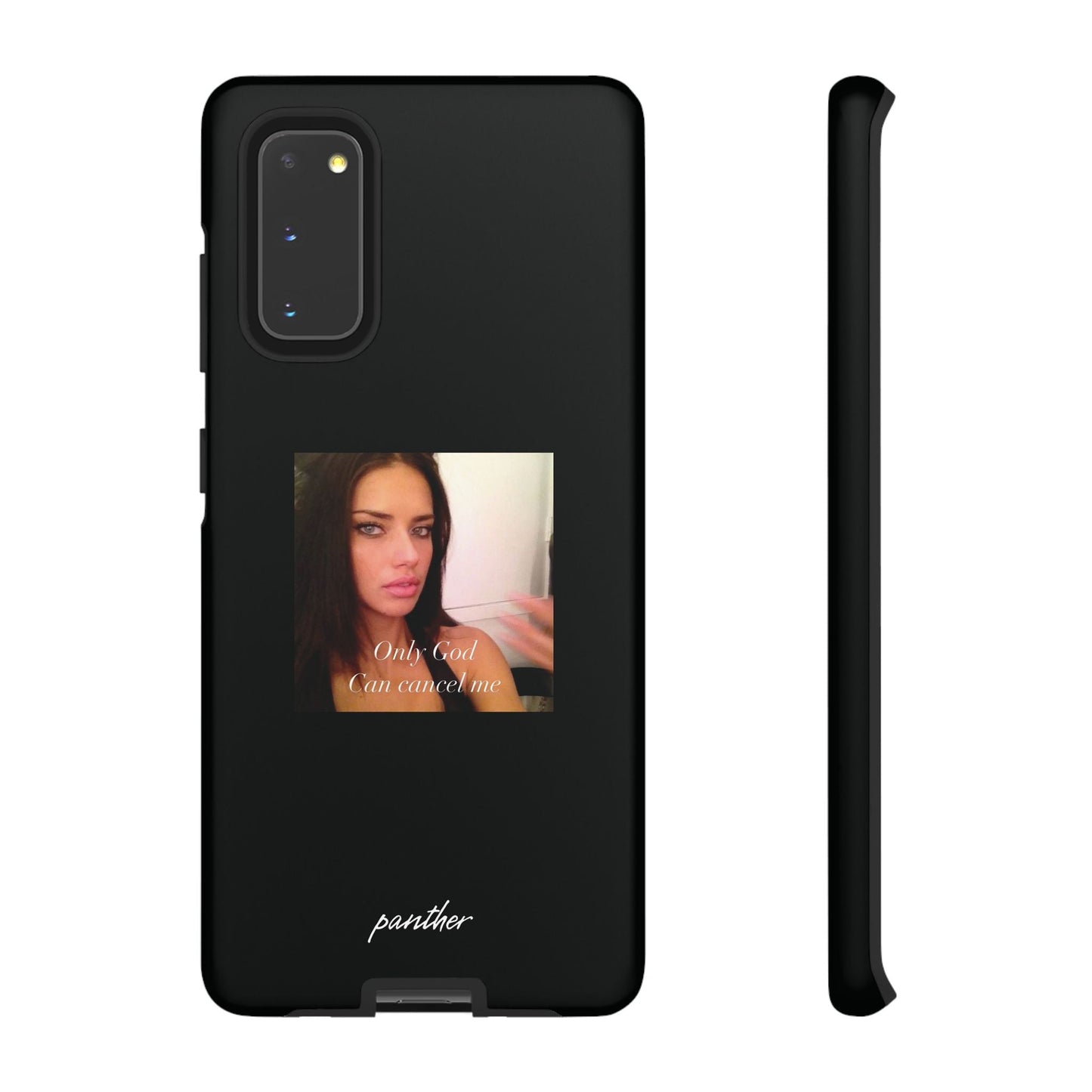 "Only God Can Cancel Me" (Black).