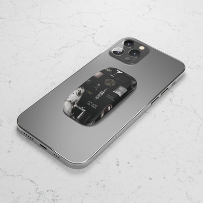 NYC Glam Nights Phone Click-On Grip (Black).