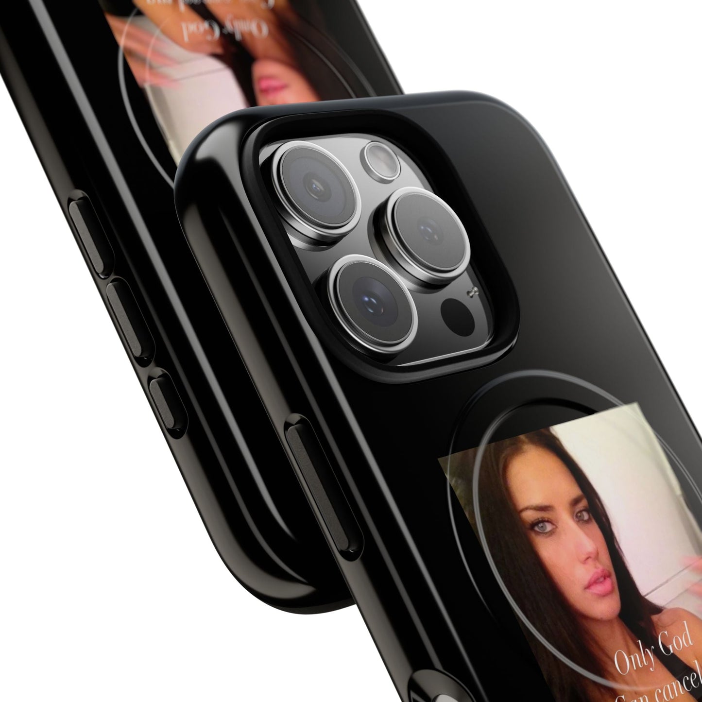 "Only God Can Cancel Me" (Black) (Magsafe)