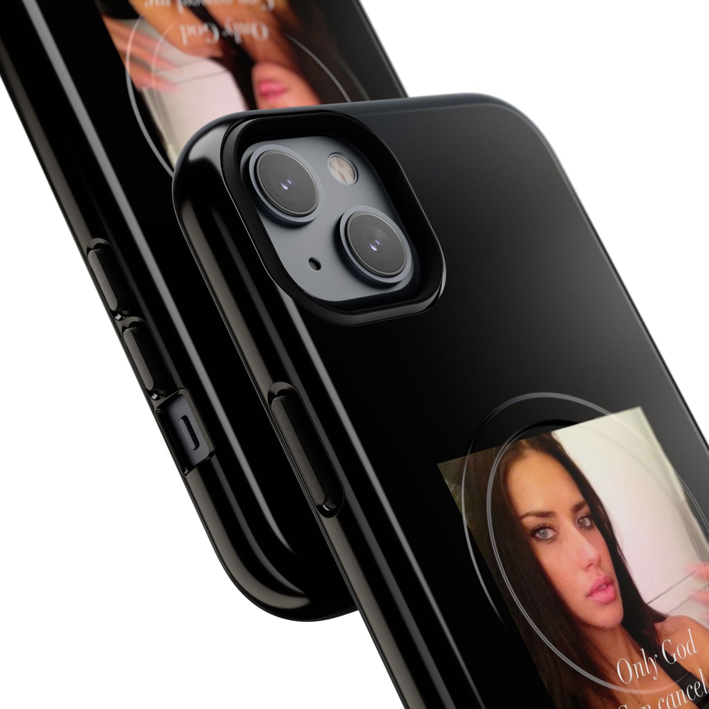 "Only God Can Cancel Me" (Black) (Magsafe)